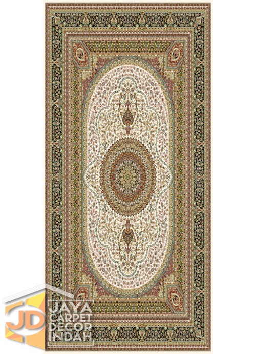 Karpet Permadani Solomon 700 Reeds Raaz Cream 3614 ukuran 100x150, 150x225, 200x300, 250x350, 300x400